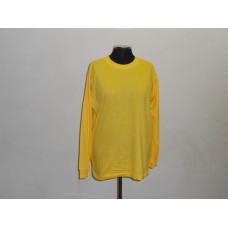 180g Long Sleeve T-Shirt Yellow